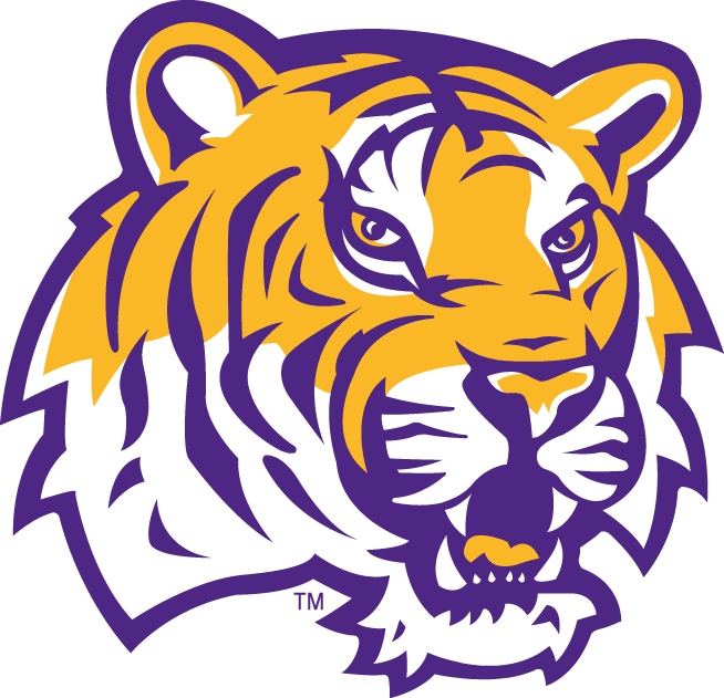 LSU Tigers 2002-Pres Alternate Logo iron on transfers for fabric